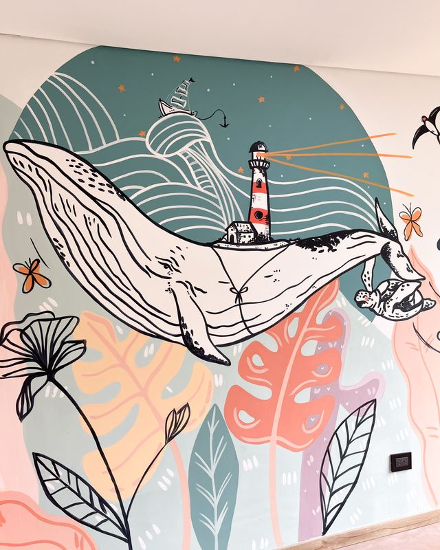 Mural Amagá — Infantil niña