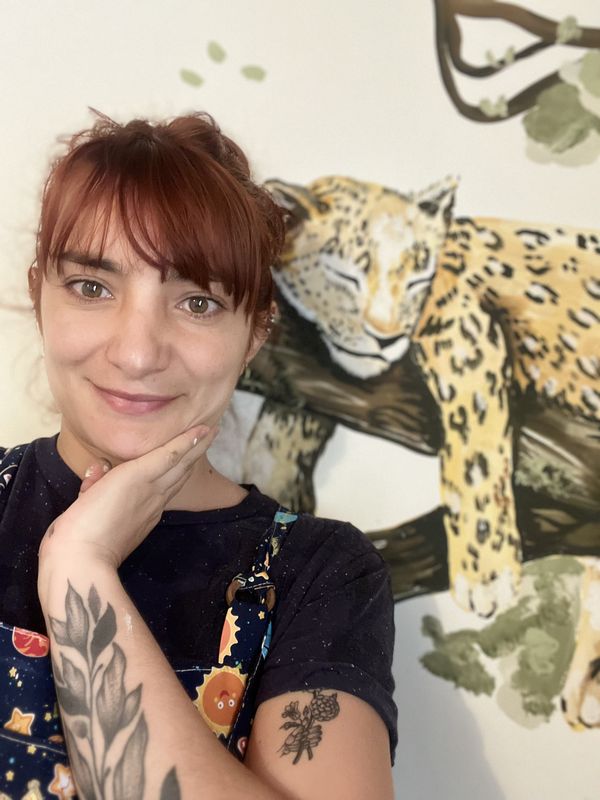 Leopardo en el árbol — foto 1