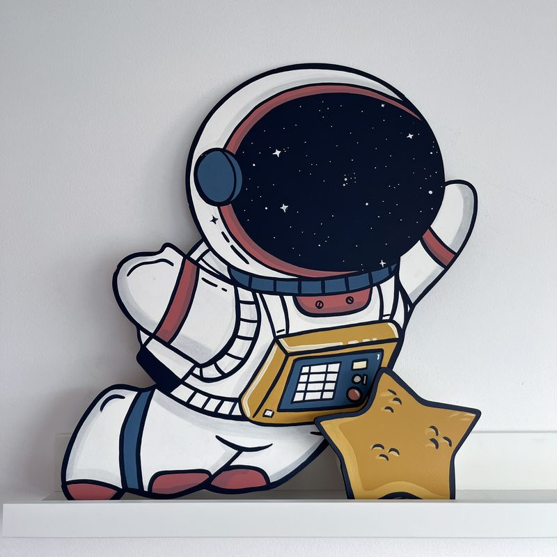 Astronautas en aplique — foto 2