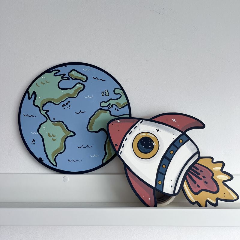 Astronautas en aplique — foto 3