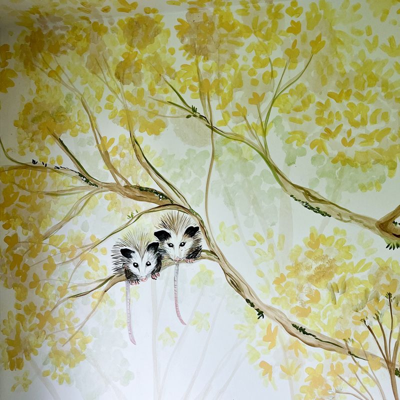 Mural Bosque — Infantil