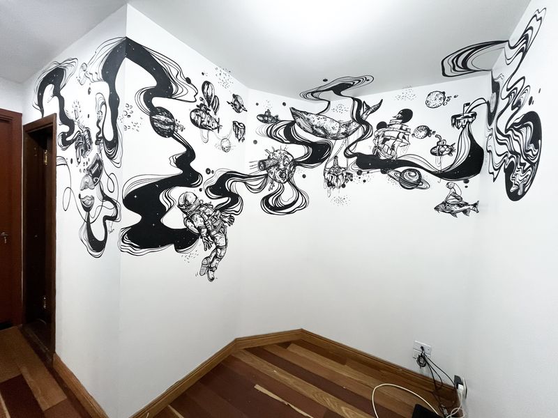 Cosmos en tinta — foto 1