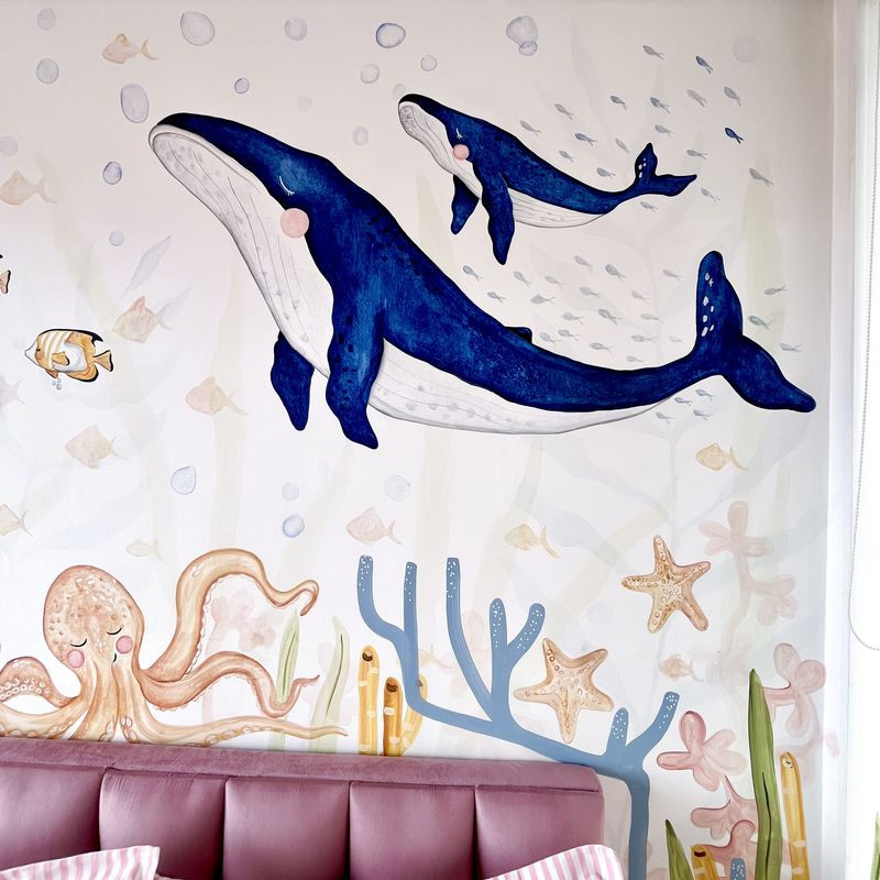 Mural Océano — Infantil niña