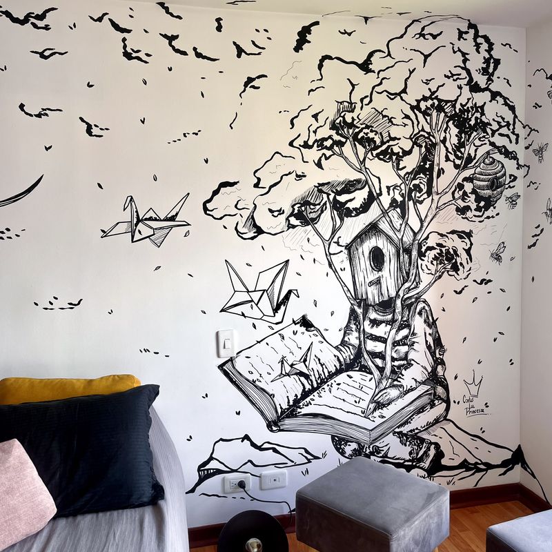 Golondrinas y casa del árbol — foto 4