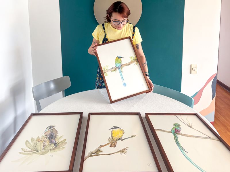 Pájaros en acuarela — foto 15