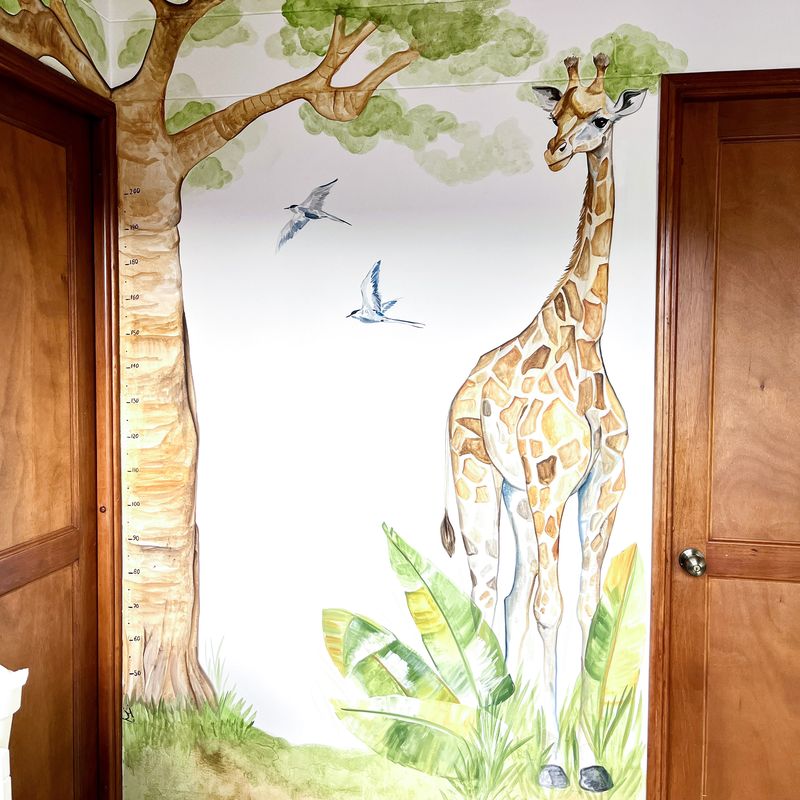 Mural Jirafa — Infantil